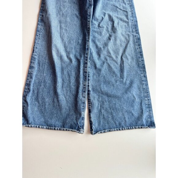 CITIZENS OF HUMANITY Beverly Corsage Slouch Boot Wide Leg Jeans, Size 26 - Picture 8 of 16